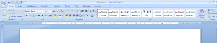 Microsoft Word 2007